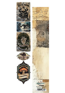 Alchemy of Art - Behind Closed Doors - 5 x 30cm  Extras Sheet - Double Sided  (AA-BCD-EXT-03)