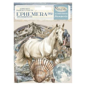 Stamperia - Ephemera - Silent Sea - (36pcs) (DFLCT63)