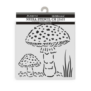 Stamperia - Whispering Woods Collection - Stencils - Mushrooms (KSTDS59)

This stencil is made from durable plastic and can be used with paint, ink, chalk, and of course the mica mists.  Simply place the mask on your project and spray, for added effect multiple masks can be used, or re-arrange the mask and repeat with an additional colour.  When finished simply wipe clean.  They are suitable for paper fabric, or any other surface depending on the ink/paint choice.

Stencil size: 4.8ins x 4.8ins (12cms x 12cms)