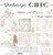Craft O'Clock - Vintage Chic - Scrapbooking Paper Pad - 12 x 12" (CC-F25-VC-00)
Pack of double-sided pattern sheets in the "Vintage Chic" series from Craft O' Clock.  There are 6 sheets in the package, as well as a cut-out sheet on the back of the cover. The sheets measure approx.  12x12 (30.5cm x 30.5cm)  Paper Weight: 250gsm.  Acid and lignin free. Craft O'Clock - Vintage Chic - Scrapbooking Paper Pad - 12 x 12" (CC-F25-VC-00)
Pack of double-sided pattern sheets in the "Vintage Chic" series from Craft O' Clock.  There are 6 sheets in the package, as well as a cut-out sheet on the back of the cover. The sheets measure approx.  12x12 (30.5cm x 30.5cm)  Paper Weight: 250gsm.  Acid and lignin free.