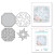 Spellbinders - Layered Windmill Etched Dies from Home Sweet Quilt Collection by Becca Feeken
Layered Windmill Etched Dies is from the Home Sweet Quilt Collection by Becca Feeken. The set of 10 thin metal dies makes octagon shape with windmill-inspired pattern in its middle. Many details in this design from the filigree motif to the stitching on the edges.
Home Sweet Quilt is a collection of patterned dies, embossing folder and clear stamps all inspired by beautiful handmade quilt designs. Becca Feeken introduces this lovely offering for crafters to create heartwarming cards, scrapbook pages, and more.
Approximate Size:
    Quilt Outline: 5.00 x 5.00 in. | 12.70 x 12.70 cm
    Inner Diamond: 1.10 x 1.10 in. | 2.80 x 2.80 cm
    Small Flourished Triangle Insert (4 pcs): 0.83 x 0.83 in. | 2.10 x 2.10 cm
    Large Flourished Triangle Insert (4 pcs): 0.94 x 1.88 in. | 2.40 x 4.80 cm Spellbinders - Layered Windmill Etched Dies from Home Sweet Quilt Collection by Becca Feeken
Layered Windmill Etched Dies is from the Home Sweet Quilt Collection by Becca Feeken. The set of 10 thin metal dies makes octagon shape with windmill-inspired pattern in its middle. Many details in this design from the filigree motif to the stitching on the edges.
Home Sweet Quilt is a collection of patterned dies, embossing folder and clear stamps all inspired by beautiful handmade quilt designs. Becca Feeken introduces this lovely offering for crafters to create heartwarming cards, scrapbook pages, and more.
Approximate Size:
    Quilt Outline: 5.00 x 5.00 in. | 12.70 x 12.70 cm
    Inner Diamond: 1.10 x 1.10 in. | 2.80 x 2.80 cm
    Small Flourished Triangle Insert (4 pcs): 0.83 x 0.83 in. | 2.10 x 2.10 cm
    Large Flourished Triangle Insert (4 pcs): 0.94 x 1.88 in. | 2.40 x 4.80 cm