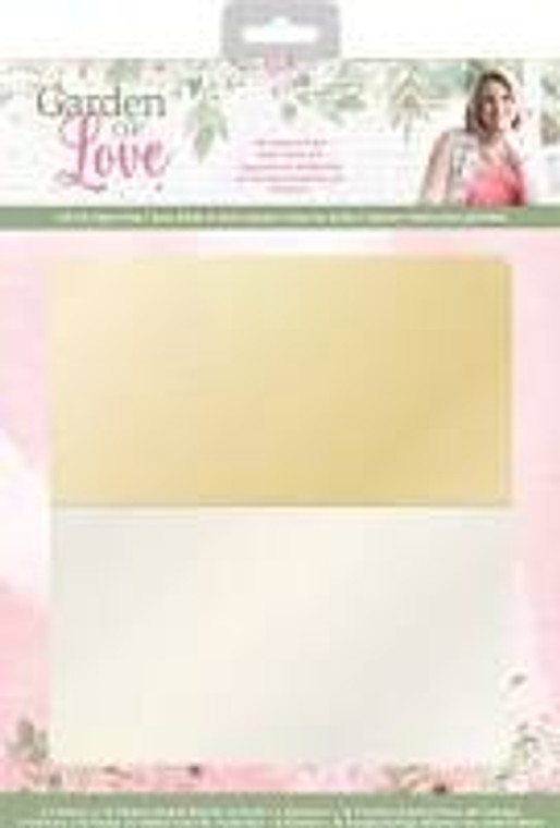 Capture the essence of sweet love and floral romance with the Sara Signature Garden of Love collection! Infused with soft colours, beautiful sentiments and delicate textures, this is the perfect range for wedding stationery, cardmaking and stunning invites.