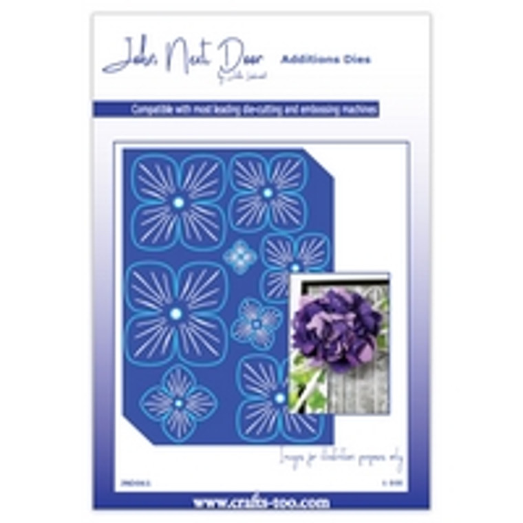 Co-ordinates with Clear Stamp - Shaded Hydrangea - JND075

Size: 9.8 x 13.5 cm