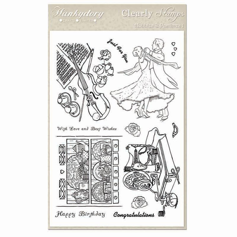 Clearly Stamps are UK manufactured using the highest quality materials for real stand-out images and stamps that do not degrade over time.

This stamp set is fully A5 sized and contains main images, accents, and sentiments. These stamps are also perfect for use throughout your crafting and are ideal for all rubber stamp finishes including Promarkers, Copics and Embossing Powders.

Also included is a full-colour inspiration sheet to help inspire your creativity!