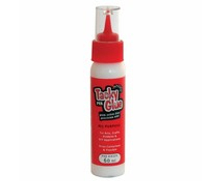 Anita's tacky Poly Vinyl Acetate Glue is perfect for crafting. It's versatile formula and precision nib are ideal for both detailed and general arts and craft projects, hobbies and even some DIY. Dries colourless and flexible. Use it for bonding paper, card and non-washable fabric projects, wood, craft, foam and more. Directions for Use: There is no need to trim the precision nib before use unless a large nib size is preferred. Shake bottle so that glue flows into the nib.