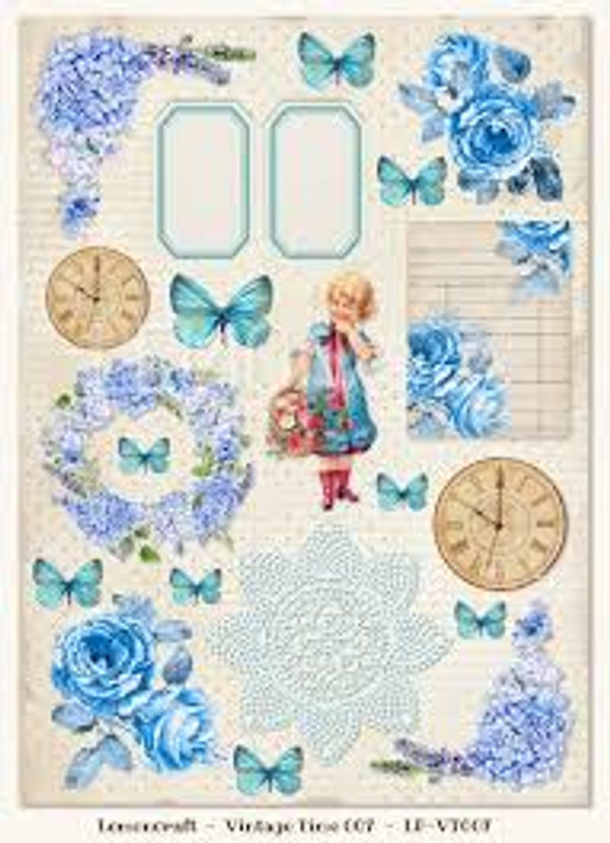 Lemoncraft - One-sided scrapbooking paper - Vintage Time 007 - (LP-VT-007)

Collection design paper for projects like scrapbooking, making cards or home decor. For specific product information take a look at the product image