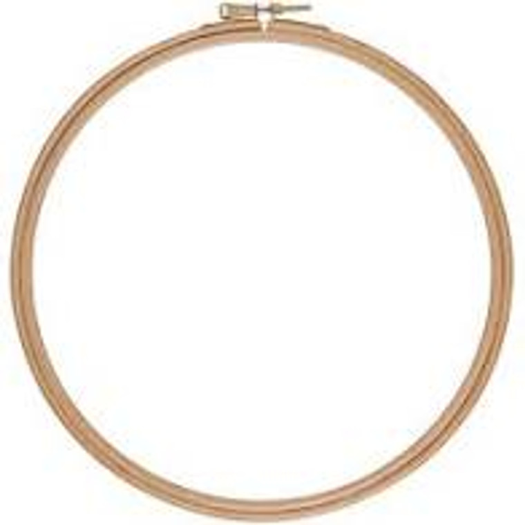 6" Embroidery Hoop (EH6)

Wooden embroidery hoop. These can also be used for altered art projects, not just for embroidery!