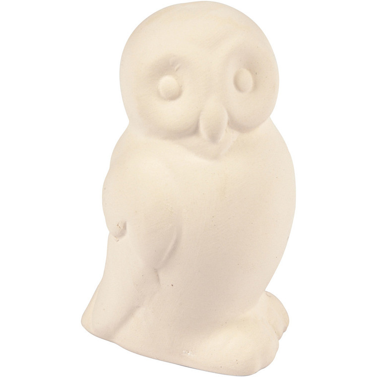 White Terracotta Owl, Size H: 6.3 cm, white (50523)

Small, white decorative terracotta owl.
.
H: 6,3 cm

These can be decorated