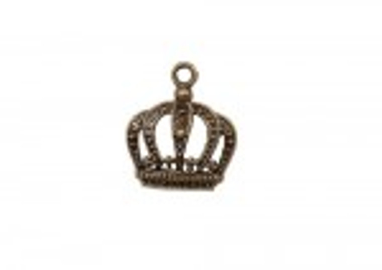 Scrapberry's - Metal Charms - Bronze Crown - 10 pcs - (SCB25013638-1)

Scrapberry's pack of 10 metal charms/embellishments. Bronze Crowns, approximate size of each charm = 24x20mm.  These items are not toys, and are not suitable for children.  They are designed for use as charms or embellishments in all your scrapbooking projects, card making and much more.