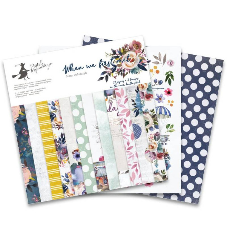 P13 - When We First Met - 12x12 Paper Pad (P13-381)

Paper pad of double sided scrapbooking cardstock, size 12x12". Each set consists of 12 pieces - 2 of each design and 2 additional BONUS designs on the covers. Paper weight 240gsm.

Tip:
Buying a paper set you get 12 double sided papers that gives you 24 designs matching perfectly. Such a pad is a great base for all the creative projects, and you do not need to look for different papers that work together well. More time for creation!