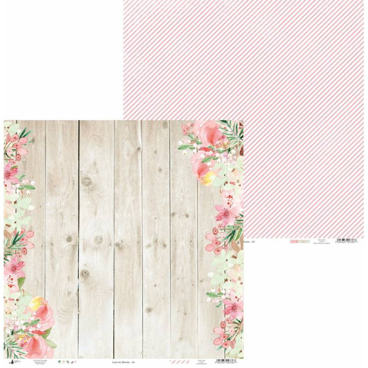 P13- Love in Bloom 06 -12 x 12 Double Sided Sheet - (P13-250)

 

Double sided scrapbooking paper, size 12x12".

Cardstock weight: 240 g/m2.