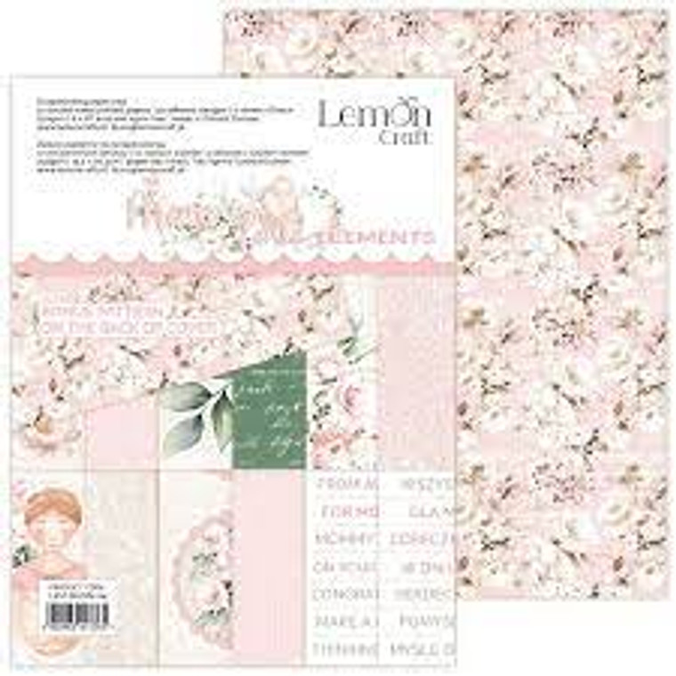 Lemoncraft - Mum's Love Elements - Elements for Fussy Cutting - Scrapbooking Papers Pad 6" x 8" (LEM-MUMS-04)

Scrapbooking Papers Pad 8 x 6 inches (15.2 x 20.cm)  Mum's Love Collection - Elements for Fussy Cutting.  Pad contains 12 double-sided printed papers, 12 different designs, 2 sheets of each design.  Paper Weight: - 250gsm. Bonus pattern at the back of the cover.  Acid and Lignin free.  Made in Poland.