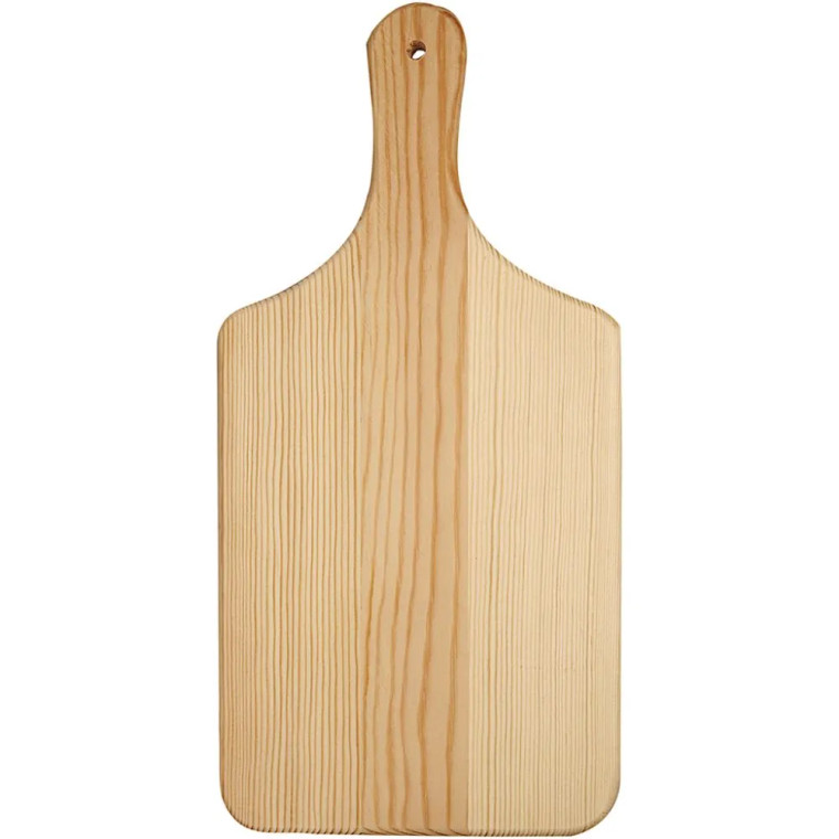 Cutting Board - Pine - 28x14cm - (577400)

 

Pine cutting board ready for for you to decorate