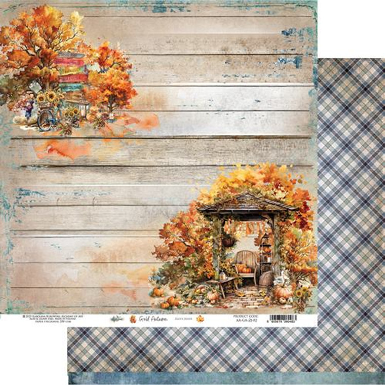Alchemy of Art - Gold Autumn - Set of 12" x 12" Scrapbooking Papers (AA-GA-ZJ-07)

The set includes 6 double sided papers (12 patterns) and a bonus sheet on the inside of the cover. 12" x 12" (30.5 x 30.5cm) Sheets.  Paper weight: 250gsm.  Acid-free and wood-free product made in Poland.

 