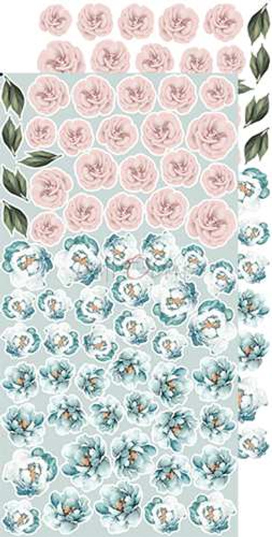 Craft O'Clock - Touch Of Nostalgia - Extras Flowers - 6" x 12" (CC-F28-TN-10)

Pack of double-sided pattern sheets.  There are 12 sheets, 6 designs plus bonus design on the cover.
15.5 x 30.5 cm mirror print.  Paper Weight: 250gsm.  Acid and lignin free.