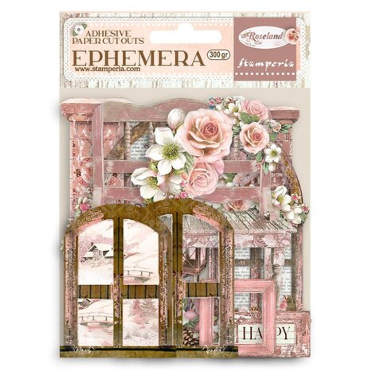 Stamperia - Roseland Ephemera - (DFLCT23)

Adhesive paper cut outs, suitable for Journaling, Card making and scrapbooking. 300gr.