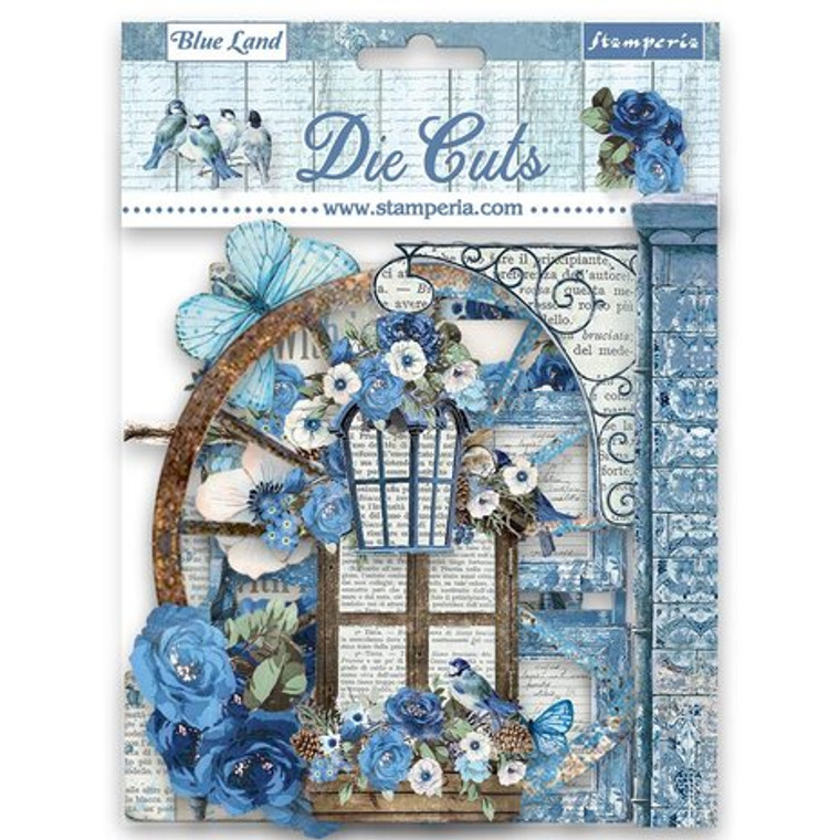 Stamperia - Blue Land Die Cuts - (DFLDC79)

Cardboard decoration to match with Scrapbooking Papers. They can be easy glued to any work as embellishment. Die cuts assorted.Acid free.