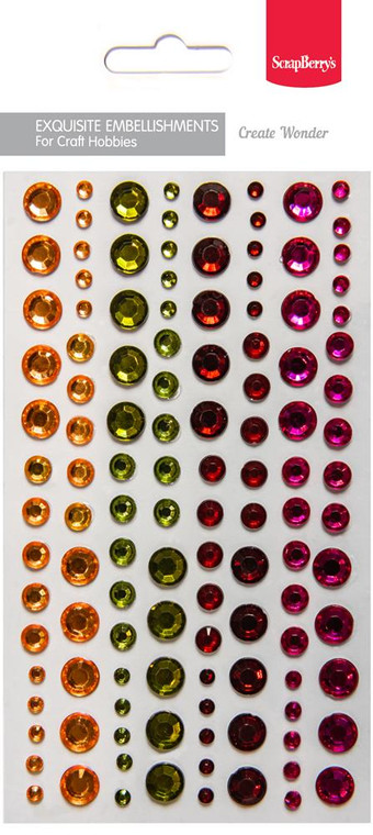 Scrapberry's Adhesive gems set 7 – 120 pcs - (SCB2500306)
 

Adhesive gems set 1 – 120 pcs (10x3mm, 10x5mm, 10x7mm)x 4 colors