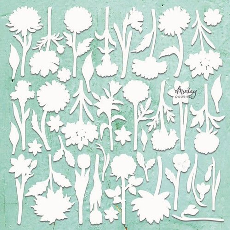 Mintay Papers - Mintay Chippies - Decor - Flowers (MT-CHIP2-D68)

Mintay Decor Frame Set Die Cut Laser Chipboard.  These 2mm thick die-cut chipboard pieces are in a natural ecru color and make a great bases for your project.  They can be modified with paint, ink, paper, using stencils, stamps, hot embossing or applying waxes and pastes.  Perfect for all your craft and scrapbooking projects.    Overall size of set sheet: 12x12 inches.