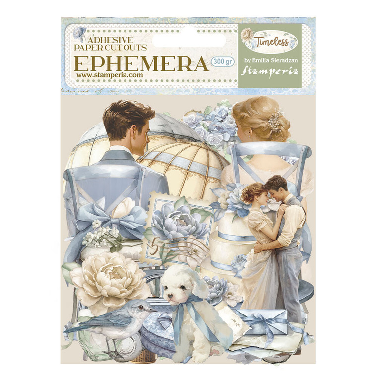 Stamperia - Timeless Ephemera (36pcs) (DFLCT64)

Adhesive paper cut outs, from the Timeless Collection.  Suitable for card making, journaling, scrapbooking decoupage and any other craft project.  Paper Weight : - 300gsm