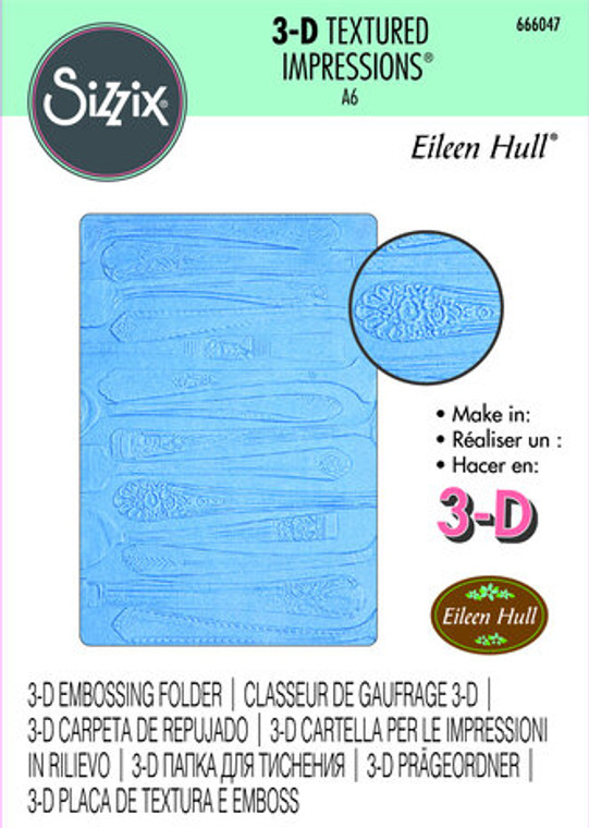 3D Textured Impressions by Eileen Hull Silverware (666047) (DISCONTINUED)