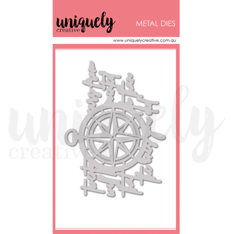 Uniquely Creative - Compass Script - Die (UCD2095)

1 die included in the set

Approximate die size: 4 1/2" x 3 1/2"

It is recommended that for best results, and due to the intricate nature of this die, a metal shim is used when die cutting.

Uniquely Creative dies are perfect for scrapbooking and card making. They are compatible with most die cutting machines. They are made with high quality metal to provide a clean cut.