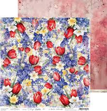 Craft O'Clock - Double-sided paper 12"x12" - Tulip Love #5 - Single Sheet (CC-C64-TL-05)

Single sheet of high-quality paper for scrapbooking and other craft projects.  Perfect for making scrapbook layouts, albums and greeting cards or wedding invitations etc.  Acid-free and lignin-free.  Double sided paper.  Size: 12x12 inches (30.5x30.5cm)  Weight: 250gsm.
