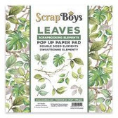 ScrapBoys - Leaves  -  6 x 6 - Pop Up Pad (POPLE-01)

ScrapBoys papers for scrapbooking. 6 x 6 Pop Up Paper Pads (pads with cut-out elements) Beautiful elements in a leaves style to cut out, there are 24 sheets printed on both sides. After cutting out, each element will be two-sided. Weight: 190 gsm. Acid and Lignin Free.