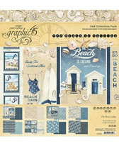 Graphic 45 - Little Things - 8x8 Pad - 24 sheets (4502526)

Graphic 45 - The Beach is Calling - 8x8 Collection Pack

Dive into beach life with Graphic 45’s latest paper collection, The Beach is Calling. Inspired by the allure of carefree beach days, seashells, sandcastles, and the soothing vibes of the shore, this collection captures the essence of coastal bliss. The color palette, featuring various blues from navy to ocean and sky blue, combined with sandy and ivory tones, beautifully mirrors the coastal landscape. The Beach is Calling beckons crafters to create their own seaside stories with meticulously designed decorative cardstock stickers, run-on transfers, ephemera, and chipboard tags & frames. Infuse your projects with the laid-back charm of the shoreline, and let the collection transport you to a world where the sea whispers tales of relaxation and joy. This collection is perfect for scrapbook layouts, mini albums, folios, planners, card making, and off-the-page home decor projects.

The Beach is Calling 8×8 Collection Pack:

    16 double-sided 8×8 inch sheets – 2 each of 8 designs
    Features easy to use cut-apart and designer papers
    Made in the USA – cover-weight papers are acid and lignin Free
    Product #4502822