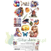 Craft O'Clock - Tulip Love - Extras Set - 6" x 12" (CC-C64-TL-12)

A set of 18 sheets of high-quality double-sided scrapbooking paper with accessories for self-cutting - 2x9 designs.  The size of each sheet: 15.5 x 30.5 cm.  Paper weight: 250g / m2.  Plus the extras to cut on the other side of the cover.  An acid-free and wood-free product made in Poland.