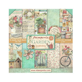 Stamperia - Garden - 8x8 Inch Paper Pad (SBBS104)

A beautiful set of double-sided scrapbooking papers from the Garden series.  10 double-sided sheets + 1 sheet with cutting elements.  Paper Weight: - 190gsm.  Paper Size: - 8in x 8in (20cm x 20cm) approx.  Acid & lignin free.  Made in Italy.