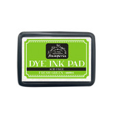 Stamperia Create Happiness Dye Ink Pad - Fresh Green (WKPR15)

Acid Free, dry instantly, alcohol marker friendly. Great for stamping and perfect for ink blending. Use the ink over stencils or blend it out to obtain an aging and antiquing effect. Activates with water and works for lift color techniques. Six must have colours are the basics to Create Happiness.