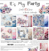 Craft O'Clock - It's My Party - Paper Pad - 12 x 12" (CC-C75-IMP-00)

A set of 6 double-sided pages (12 patterns) of a high quality scrapbooking paper. Each page is of a 30,5x30,5cm (12x12 inches) size plus a strip with the name. Plus, each set contains 1x sheet with EXTRA PATTERN on the other side of the cover. The single page weighs 250g/m2. This product is acid- and lignine-free. Made in Poland.
