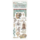 Stamperia - Venice City of Art Rub-On 4x8,5 Inch Masks (DFLRB167)

Stamperia Venice Collection.  Rub On's contain lots of images to embellish your projects.  These Rub On's are a great way to add an extra element to your paper craft projects, easy to use and have a very effective finish.  With Rub On you can transfer images onto any kind of smooth surface, as if they were printed on it.  Very suitable for journaling and for decoration.  Best on light colour surfaces.
1 sheet – 10.16 cm x 21.6 cm.