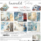 Craft O'Clock - Emarald Tales - 8 x 8 Paper Collection Set (CC-F40-ET-07)

Paper Collection Set 8"x 8" (20.3x20.3cm) Emerald Tales, 250 gsm (24 sheets, 12 designs, 4x6 double-sided sheets + 4x bonus design on the cover)