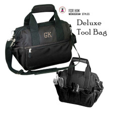 FOR HIM-Monogrammed Tool Duffel Bag-Black-Free Ship/DIY Guy/New Homeowner/Groomsmen Gift/Grad Gift/Dad Gift/Woodworker/Car Tool Bag FOR HIM-Monogrammed Tool Duffel Bag-Black-Free Ship/DIY Guy/New Homeowner/Groomsmen Gift/Grad Gift/Dad Gift/Woodworker/Car Tool Bag