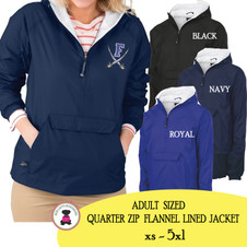 FANIN COUNTY- Adult Sized Charles River Flannel Lined Pullover Jacket - Navy - FREE SHIP FANIN COUNTY- Adult Sized Charles River Flannel Lined Pullover Jacket - Navy - FREE SHIP