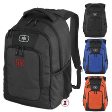 FOR HIM Monogrammed OGIO Large LOGAN Backpack - FREE SHIP/Back to School/College Bag/Durable Backpack 