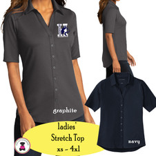 HENDRICKS ELEM - Ladies' Performance Stretch Polo HENDRICKS ELEM - Ladies' Performance Stretch Polo