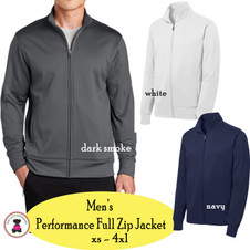 HENDRICKS ELEM - Men's Performance Full Zip Jacket HENDRICKS ELEM - Men's Performance Full Zip Jacket