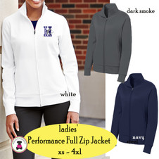 HENDRICKS ELEM - Ladies' Performance Full Zip Jacket HENDRICKS ELEM - Ladies' Performance Full Zip Jacket