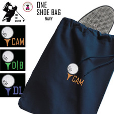 For the Golfer - Monogrammed ONE Shoe Bag for Travel with Golf Design 1 - Navy - FREE SHIP / Men's Travel /Men's Shoe Bag/Groomsmen Gift /Father's Day Gift/Grad Gift/Golfer Gift/Golf Team Gift For the Golfer - Monogrammed ONE Shoe Bag for Travel with Golf Design 1 - Navy - FREE SHIP / Men's Travel /Men's Shoe Bag/Groomsmen Gift /Father's Day Gift/Grad Gift/Golfer Gift/Golf Team Gift