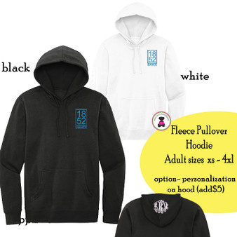 1852 DANCE - Adult Sized HOODED SWEATSHIRT - FREE SHIP 