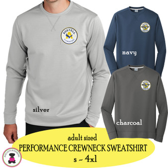 AUSTELL Elementary  - Adult Sized Performance Crewneck Sweatshirt