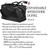 FOR HIM Monogrammed 2 Piece Deluxe Travel XL Duffle & Tech Accessories  Utility Case Set-Black-Free Ship-Men's Travel Gift/Groomsmen Gift /Father's Day/Grad Gift
