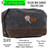 Pickleball Custom Design FOR HIM -First/Last Initial - Deluxe Waxed Canvas Dopp Kit / Toiletry Case- Slate - Free Ship-Pickleball Team Gift/Pickleball Player Gift