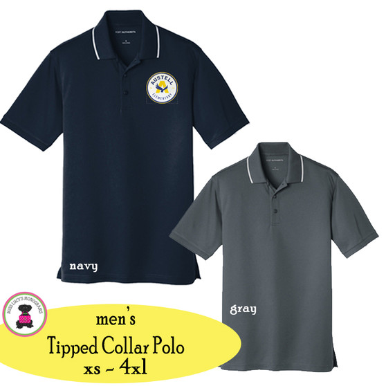 AUSTELL Elementary  - Men's Tipped Collar  Polo