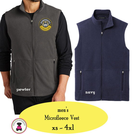 HENDRICKS ELEMENTARY  - Men's  Fleece Vest
