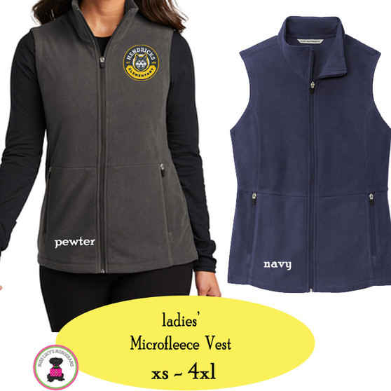 HENDRICKS ELEMENTARY - Ladies'  Fleece Vest