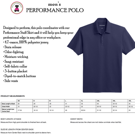 HENDRICKS ELEMENTARY    - Men's Performance Polo